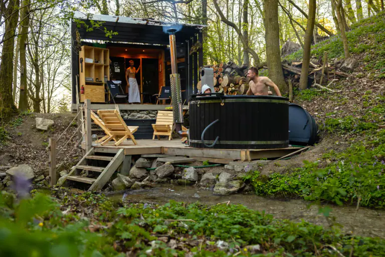 Lesná sauna Bratislava s Hot Tubom, Bratislava · Rača
